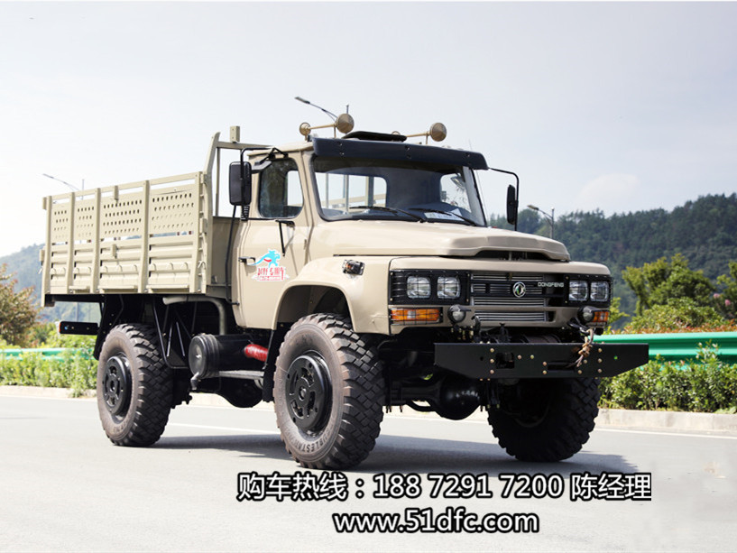 尖頭全驅4x4四驅越野拉木車---尖頭四驅自卸運輸貨車