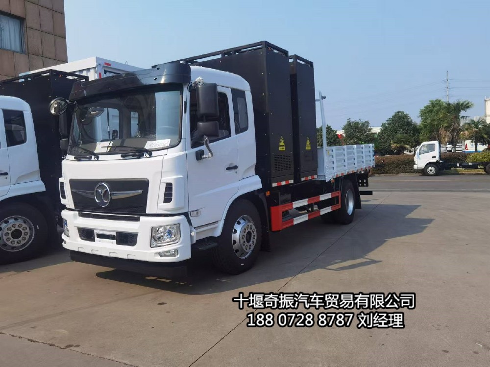 高壓電源配電純電動載貨車  三相電源搭載電動廂式貨車用于應急運輸