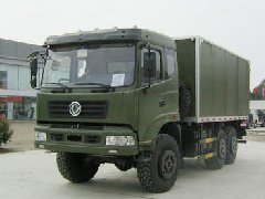 東風六驅廂式車價格，六驅越野廂式貨車，六驅廂式車報價