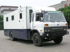 四驅自行式炊事車，東風4×4全驅越野炊事車