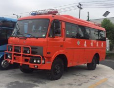 四驅森林消防運兵客車，東風EQ6672ZTV客車運兵車參數