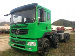 東風特商濰柴前四后八輕皮自卸車6米/6.5米貨箱，整車高度2.95米