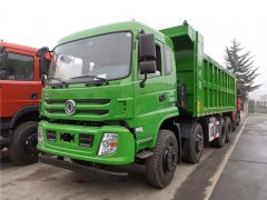 東風特商前四后八輕量化自卸車，東風特商輕皮四橋自卸車