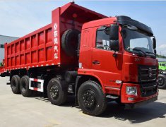 輕皮王前四后八自卸車，輕量化四軸自卸車