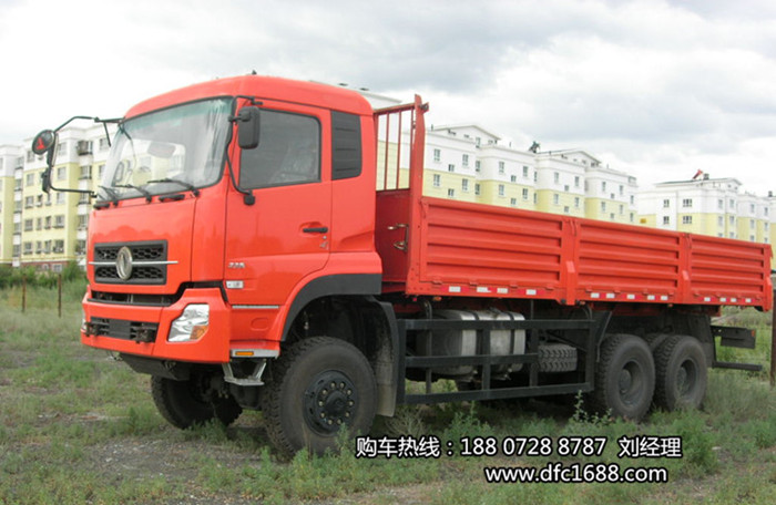 【六驅貨車】東風6x6驅動越野貨車，東風六驅越野載貨車山區運輸