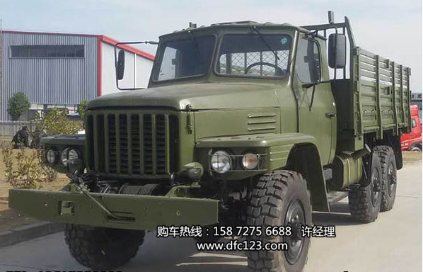 東風6X6（六驅）長頭二噸半柴油運兵車新車報價