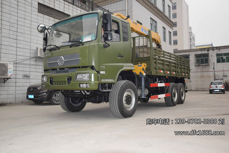 廠家直銷六驅隨車吊，6x6驅動隨車吊，六驅隨車吊吊機載重