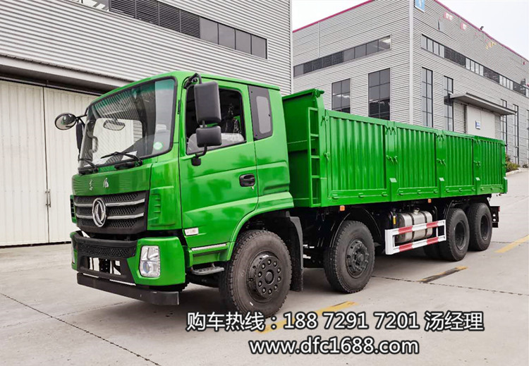 【輕量化前四后八側翻自卸】東風輕量化前四后八側翻視頻及圖片，8x4輕量化側翻自卸