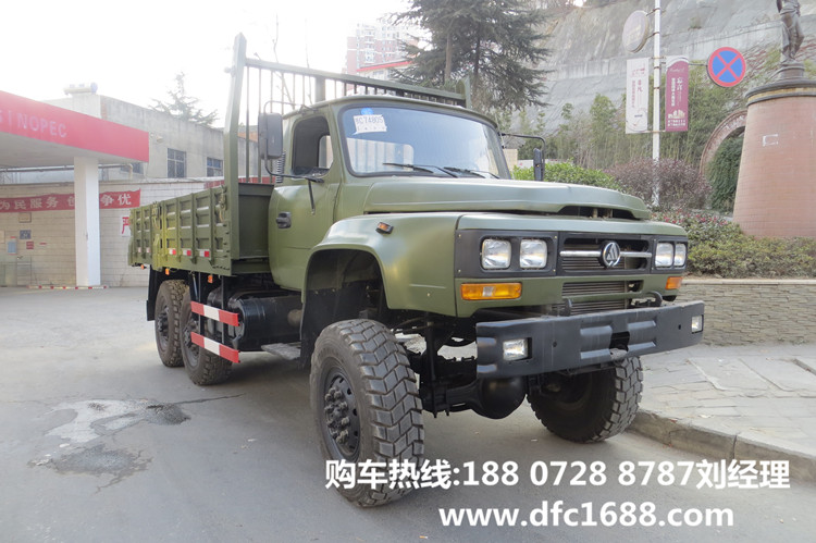東風尖頭6驅貨車，6x6越野尖頭運輸車，六驅(6×6)越野尖頭卡車