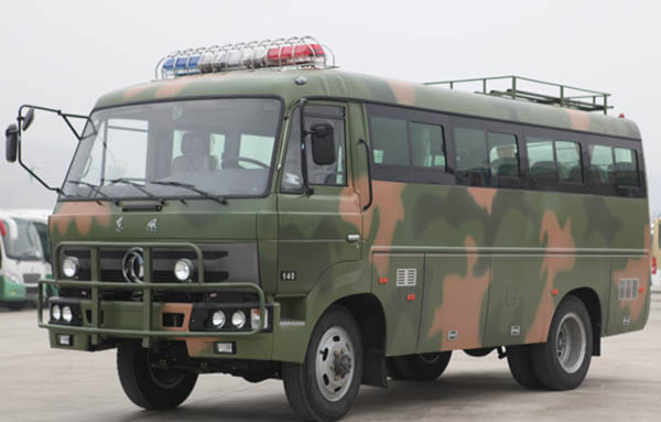 東風牌EQ6680ZTV型客車-四驅森林防火運兵客車廠家價格